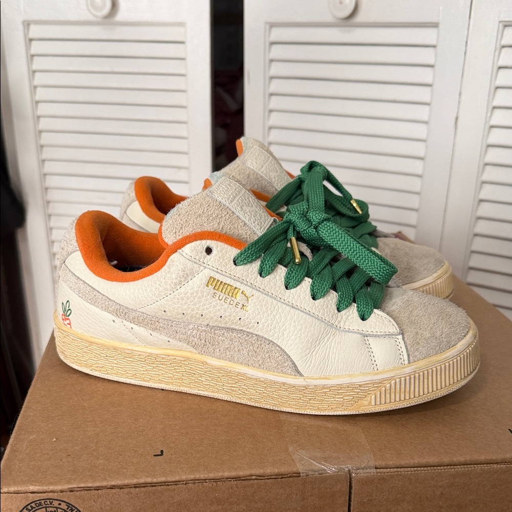 Puma Suede XL Carrots Warm White